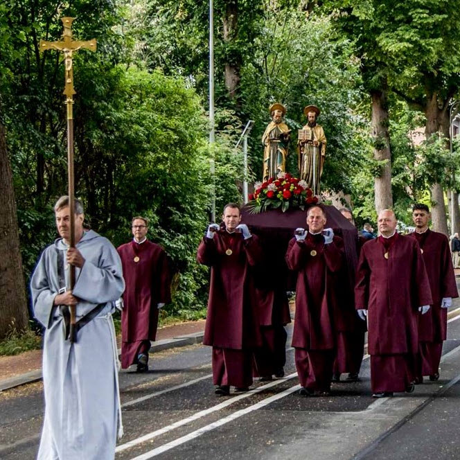 Processies op 7 (Oud-Caberg) en 14 juni (Wolder)